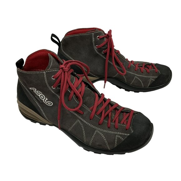 Asolo Gore-Tex Waterproof Mens 10.5 High Top Hiking  Boots Made In Romania - Picture 4 of 10